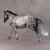 Frostbite OOAK Grey Blue Deco Appy Glossy Remington By Ellen Robbins HS24