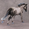 Frostbite OOAK Grey Blue Deco Appy Glossy Remington By Ellen Robbins HS24