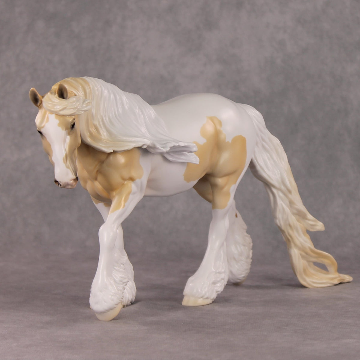 Verkhoyansk OOAK Palomino Pinto Irish Cob By Jess Hamill HS24