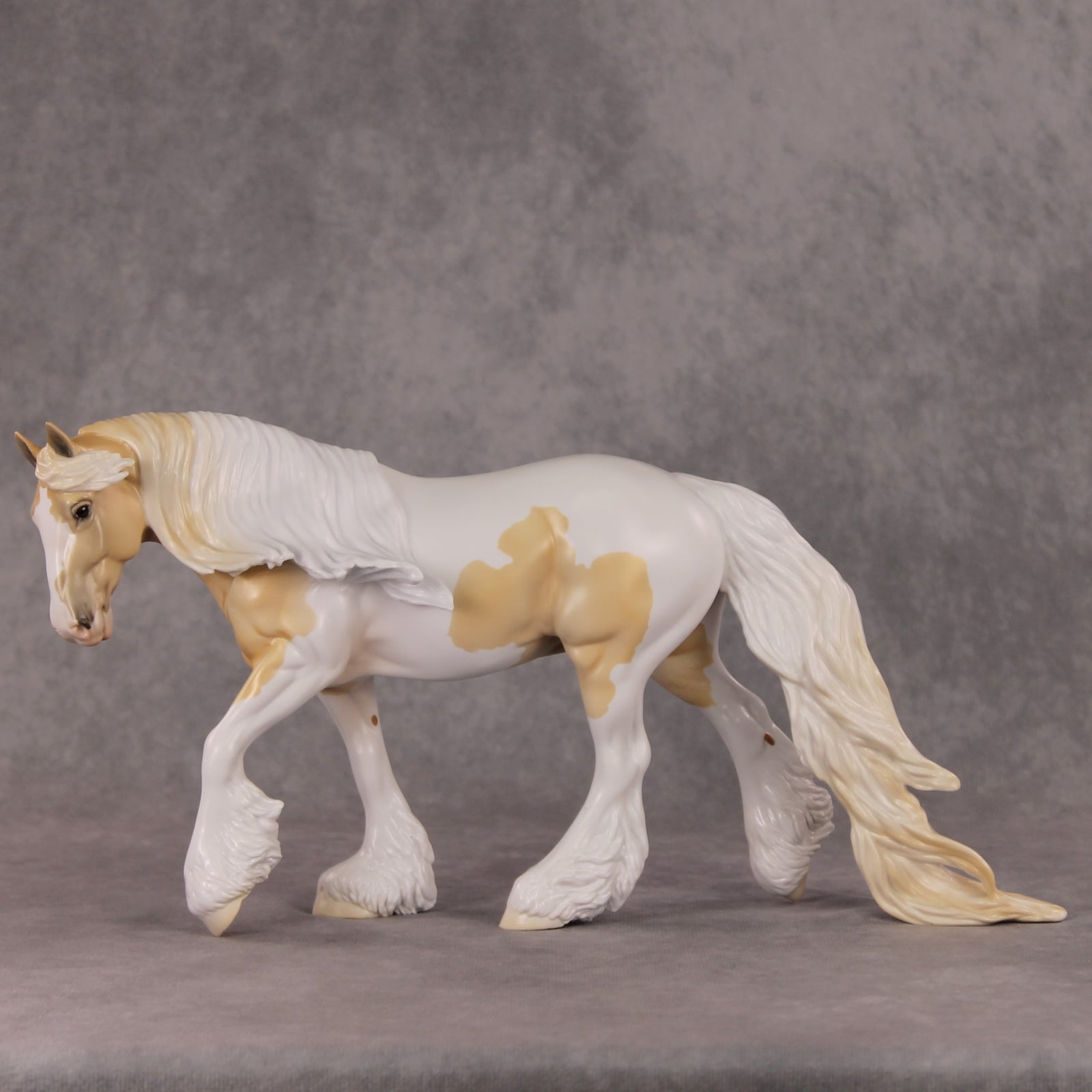 Verkhoyansk OOAK Palomino Pinto Irish Cob By Jess Hamill HS24