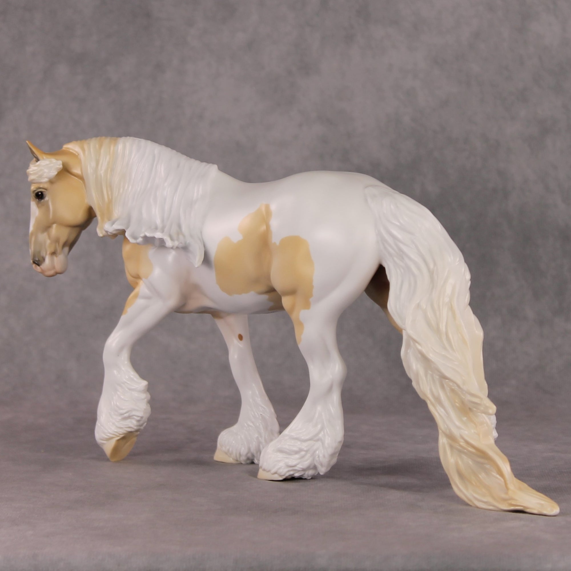 Verkhoyansk OOAK Palomino Pinto Irish Cob By Jess Hamill HS24