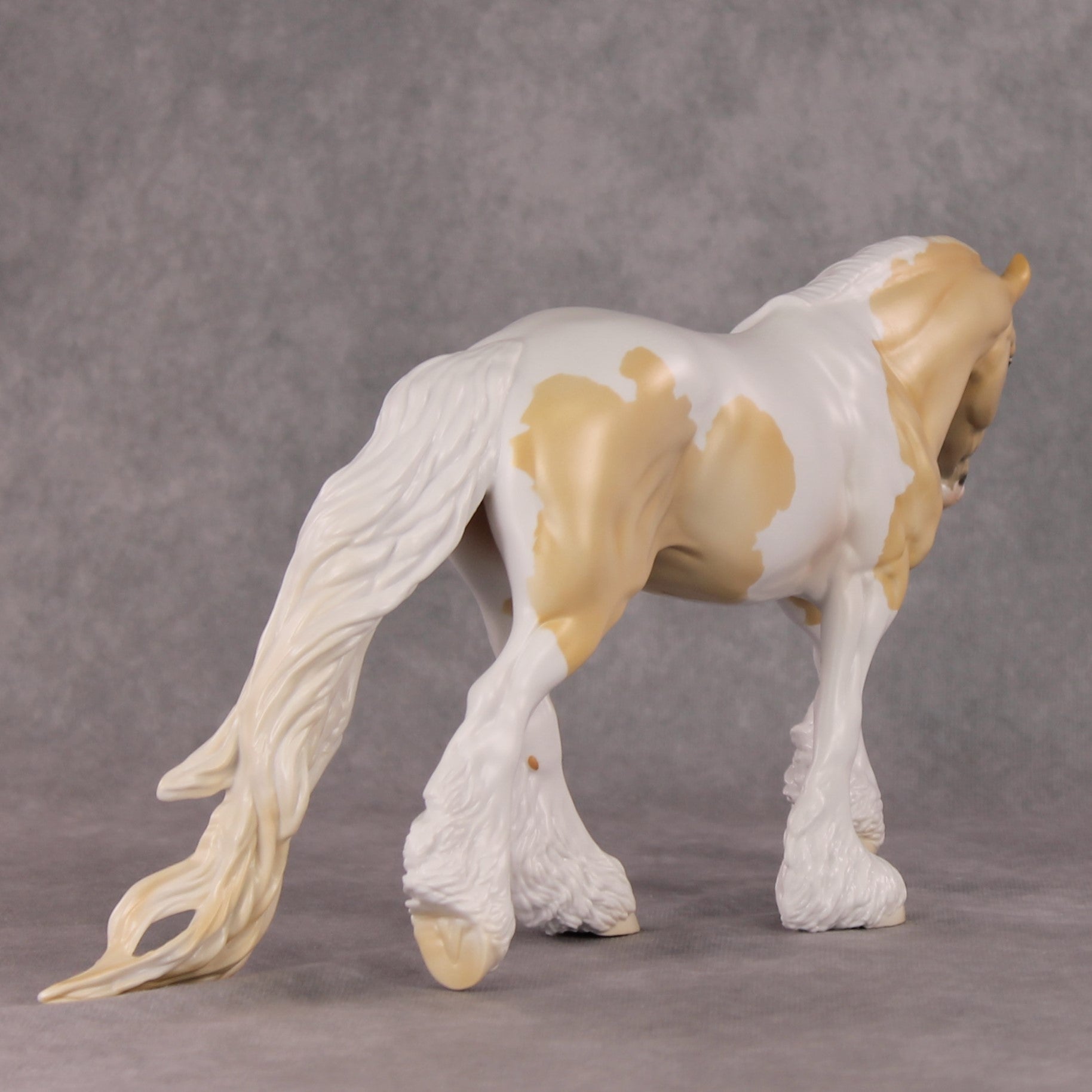Verkhoyansk OOAK Palomino Pinto Irish Cob By Jess Hamill HS24