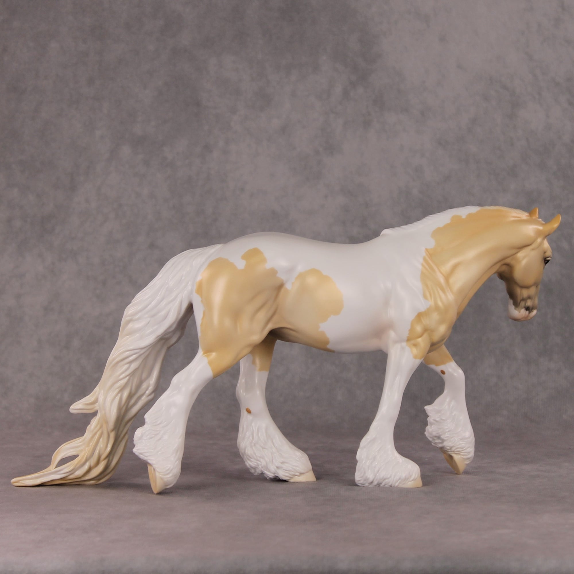 Verkhoyansk OOAK Palomino Pinto Irish Cob By Jess Hamill HS24