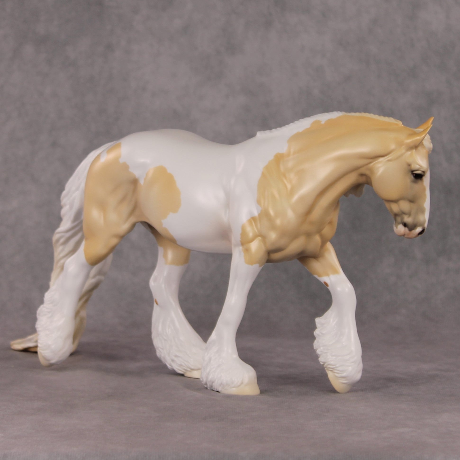 Verkhoyansk OOAK Palomino Pinto Irish Cob By Jess Hamill HS24