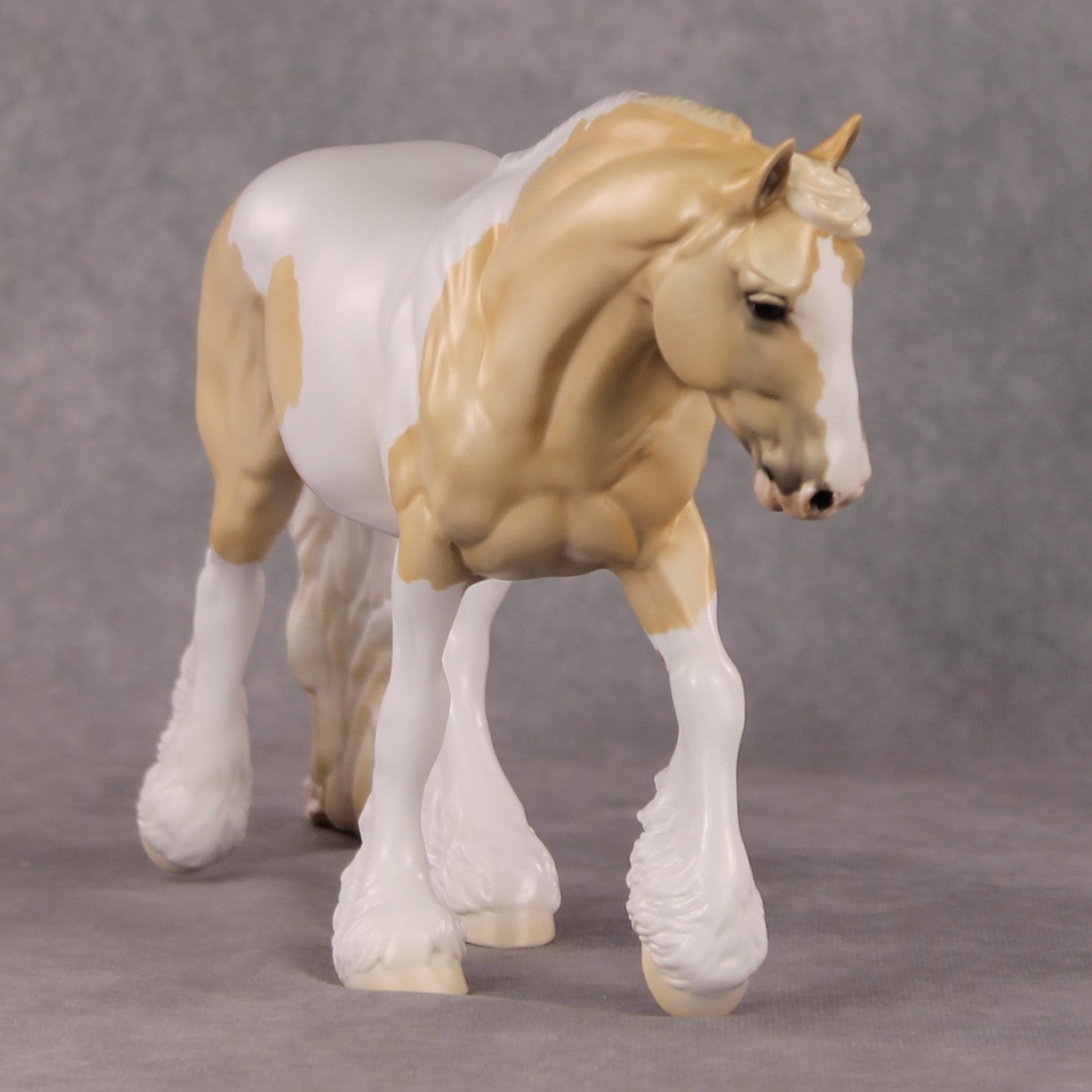 Verkhoyansk OOAK Palomino Pinto Irish Cob By Jess Hamill HS24