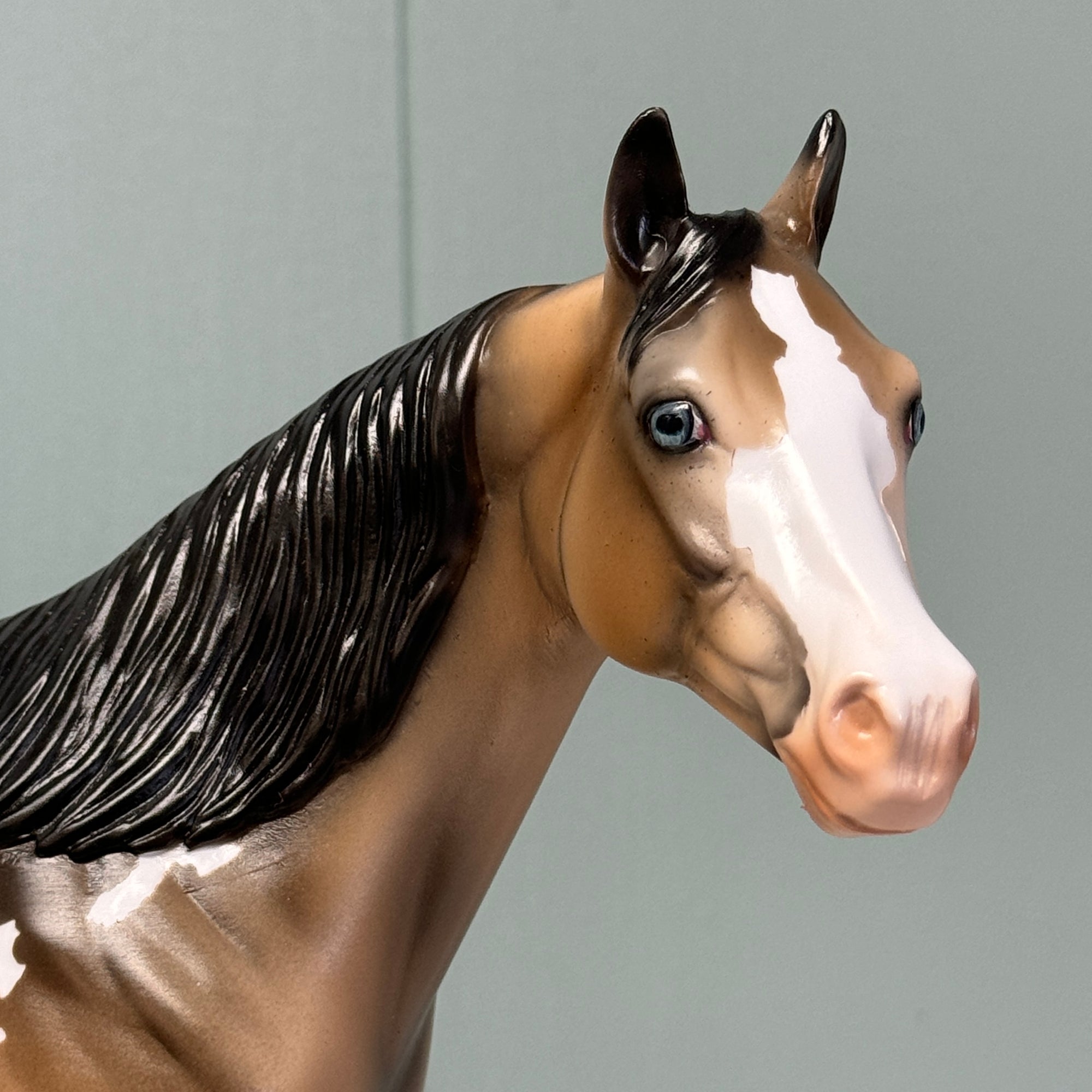 Vanishing Point OOAK Dappled Buckskin Ideal Stock Horse By Dawn Quick EQ24