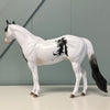 Accolade OOAK Gray Tobiano Ideal Stock Horse By Dawn Quick EQ24