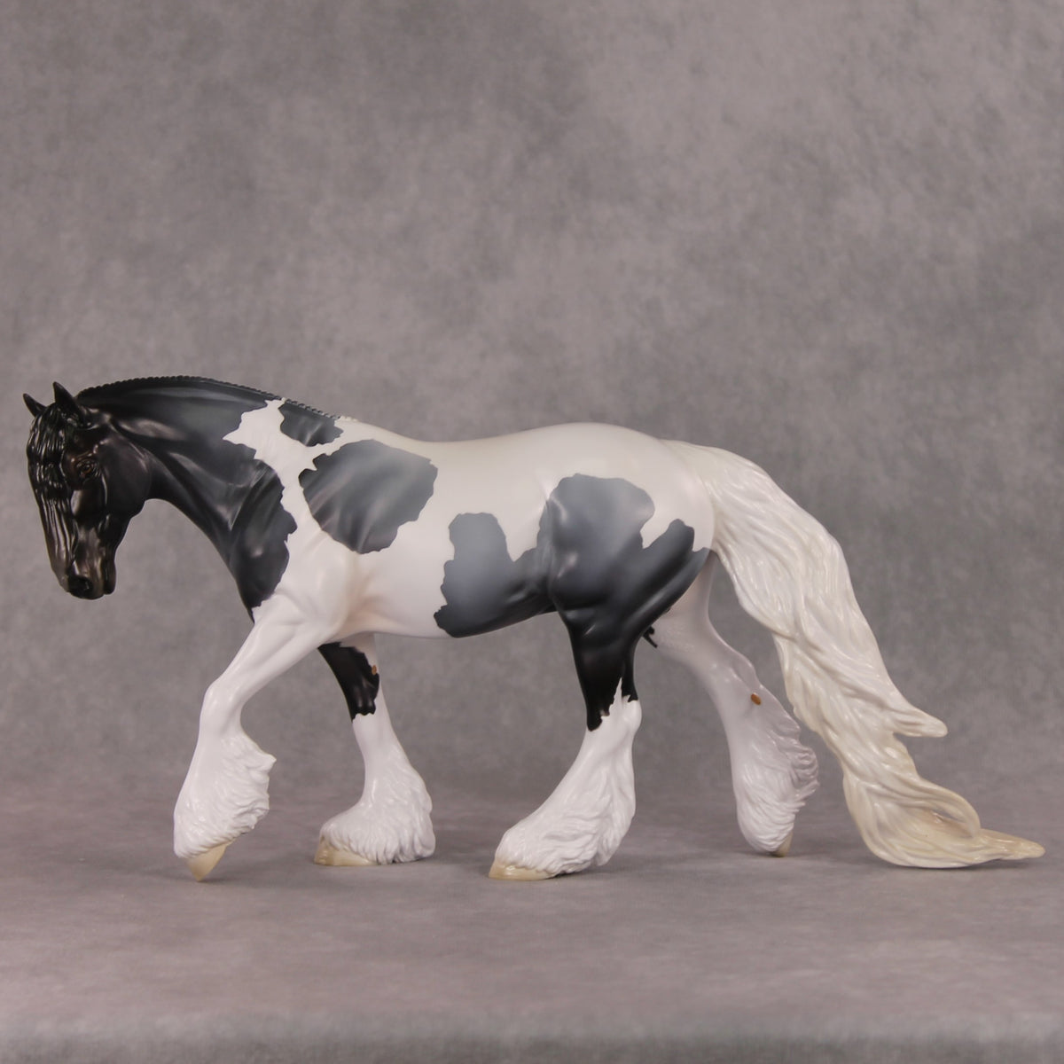 Brumal OOAK Blue Roan Pinto Irish Cob By Jess Hamill HS24
