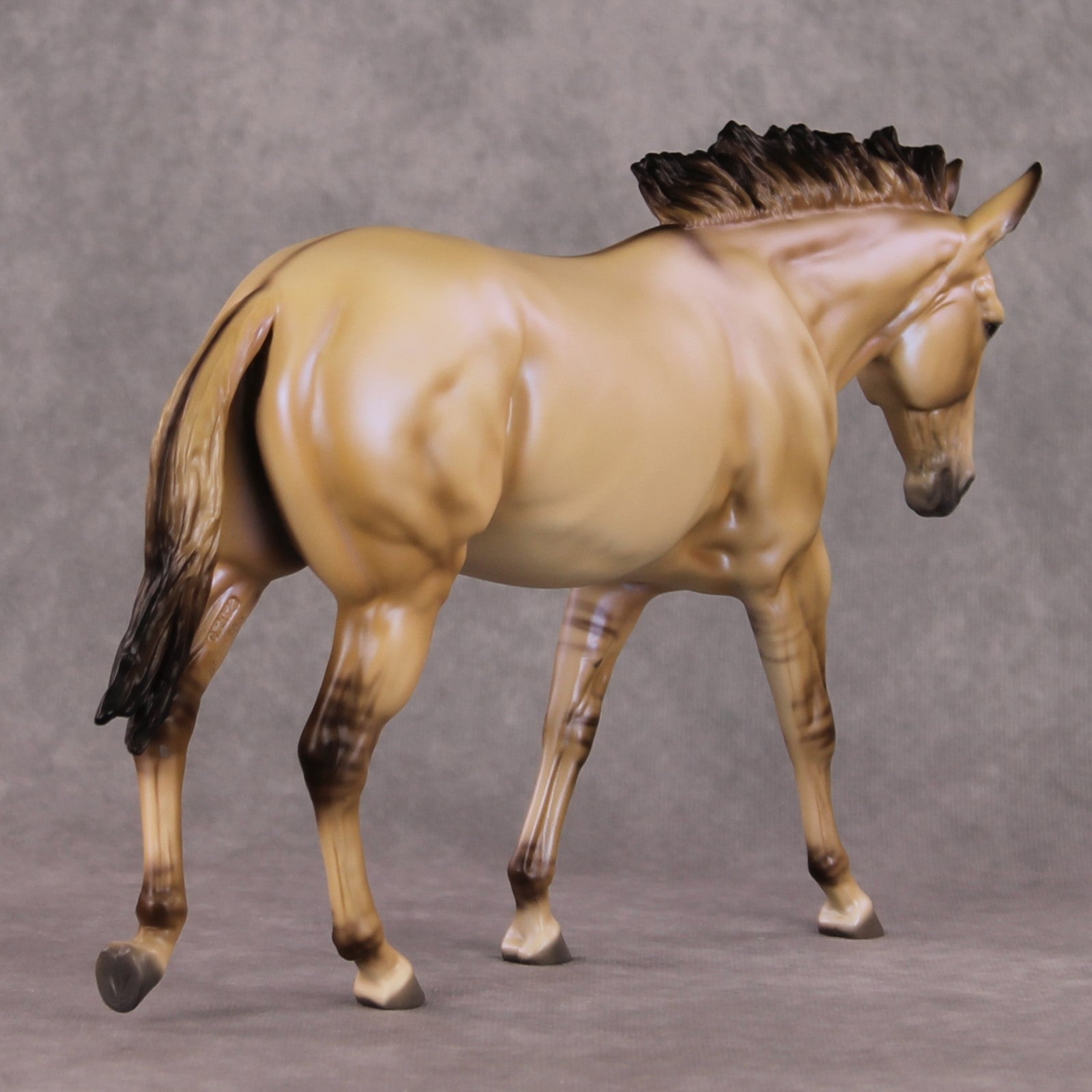 Wildest Fantasy OOAK Dark Dun Mule By Ellen Robbins HS24