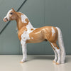 Zugzwang OOAK Dappled Palomino Tobiano Morgan By Dawn Quick EQ24