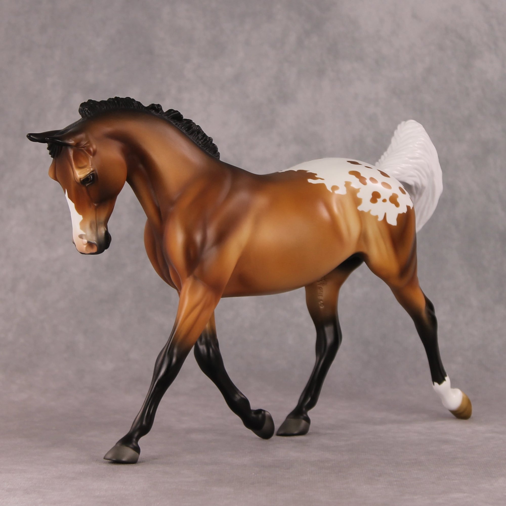 Happy OOAK  Bay Blanket Appaloosa Palouse By Angela Marleau HS24