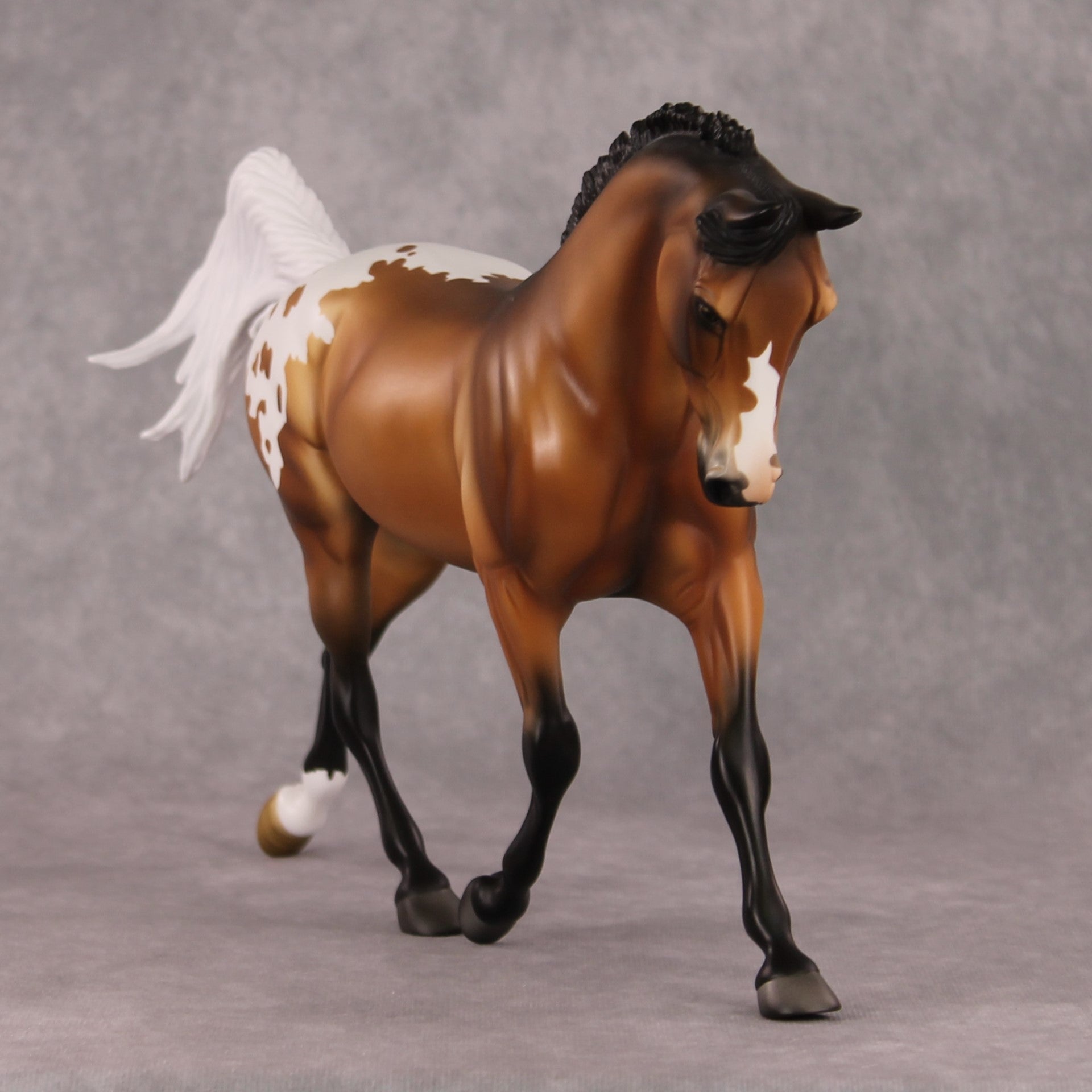 Happy OOAK  Bay Blanket Appaloosa Palouse By Angela Marleau HS24