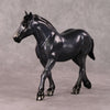 Midnight Flurries OOAK Holo Black Deco Pebble Draft By Ellen Robbins HS24
