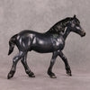 Midnight Flurries OOAK Holo Black Deco Pebble Draft By Ellen Robbins HS24