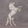 Snow Day OOAK Light Dapple Grey Rearing Pebble By Ellen Robbins HS24