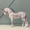 Gratitude: Two LE-10 Run JUDGES MODEL Silver Deco Andalusian Unicorn with Dun Factors  By Jess Hamill - EQ24