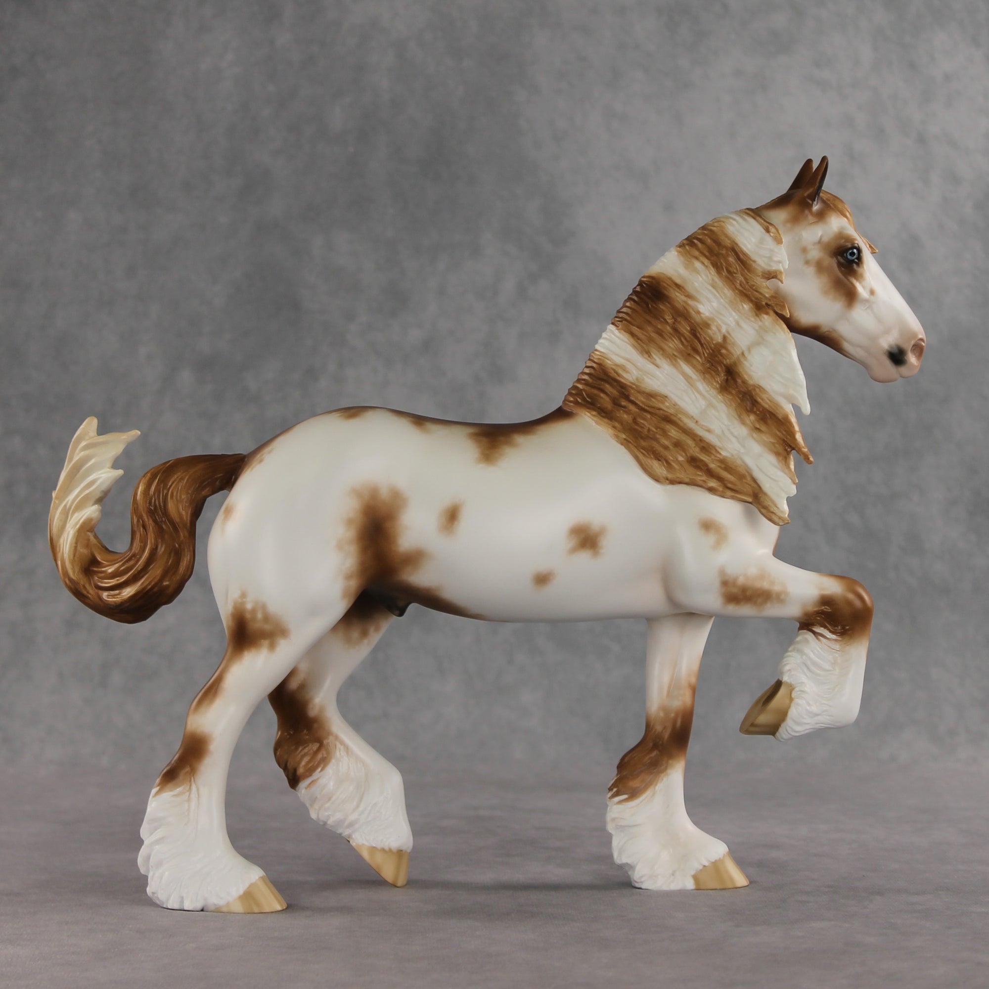 Toddy OOAK FCM Trotting Drafter by Sheryl Leisure &amp; Stone Team Best Offer 2.24.2026