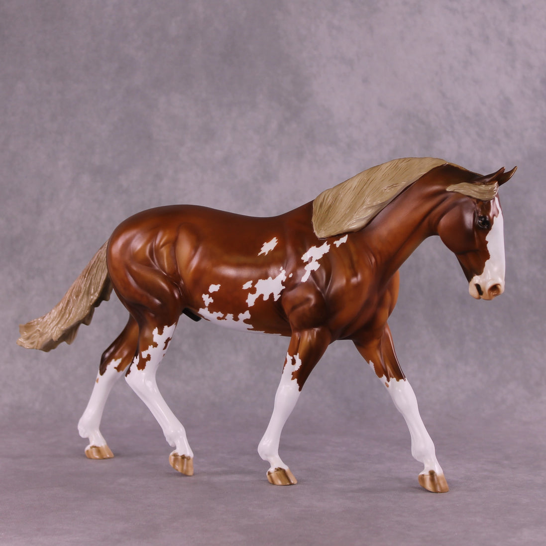 "Cleon" OOAK FCM Irish Draught by Julie Keim EQ25
