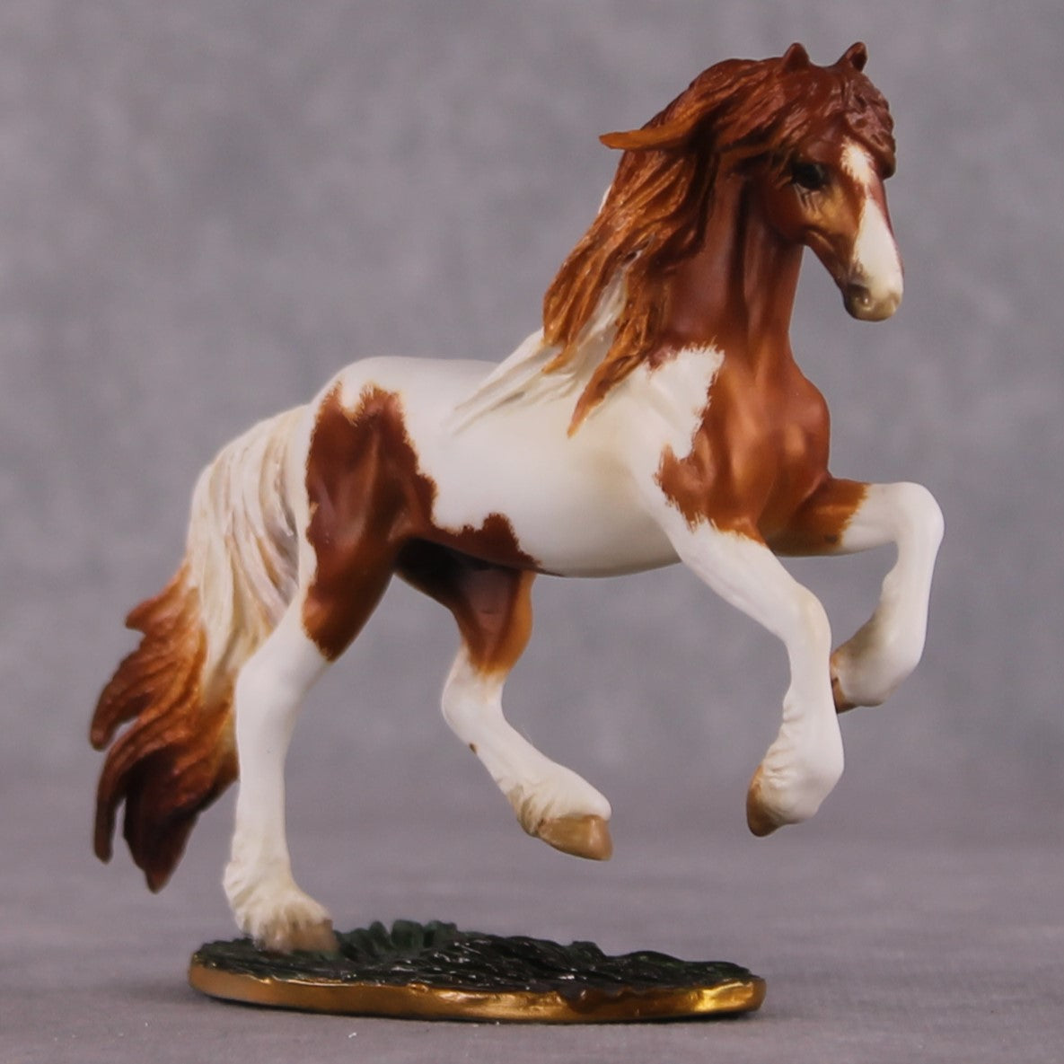 "How Fare Thee" OOAK EFCM Friesian Chip By Kristen Cermele - April GemStones Series