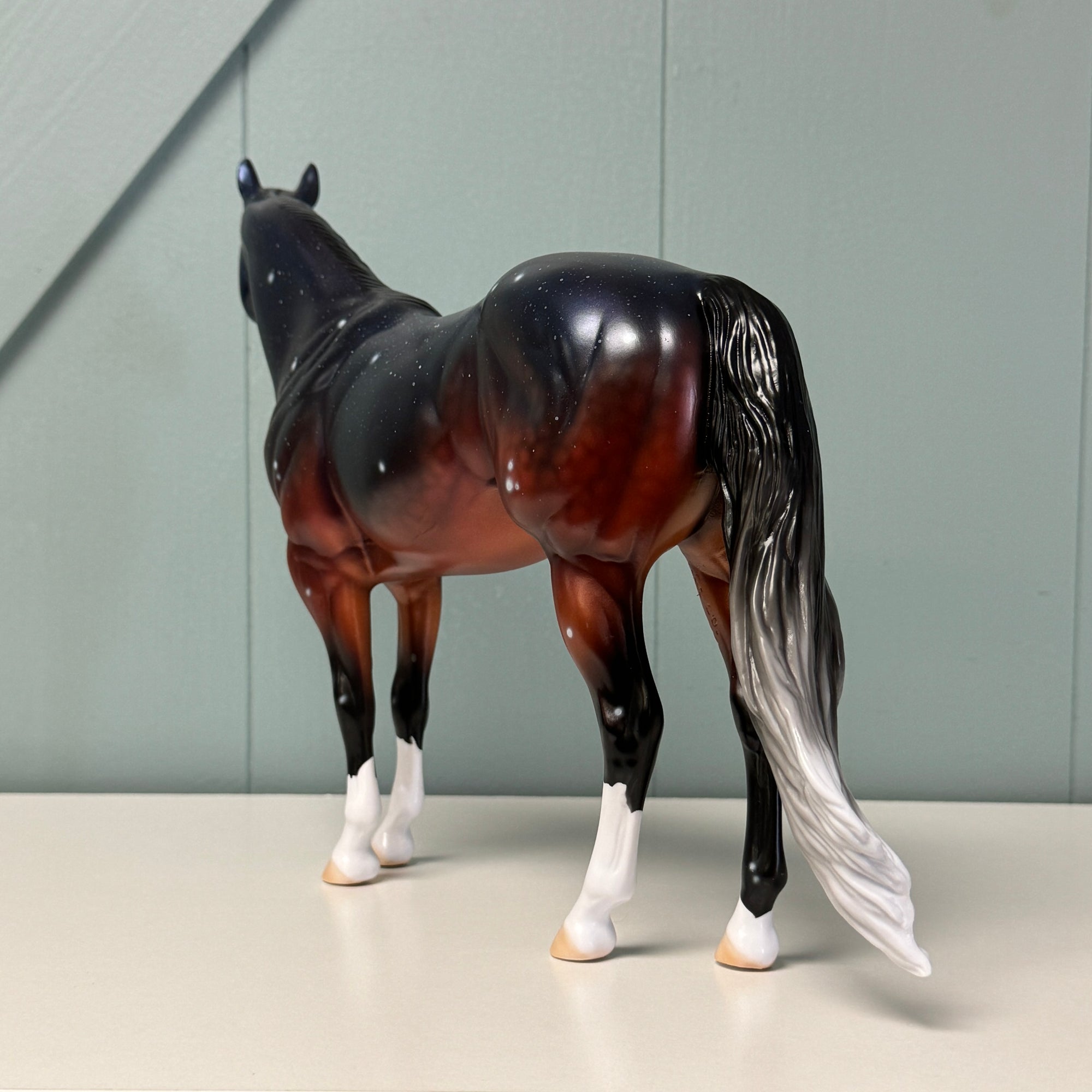 SAMPLE ISH Portrait Horse Star Sky Horse Design -Housed Within the Heart Series Deco By Ellen Robbins EQ24 Inspired By AotH Literature Work By Erin Verscheure EQ24