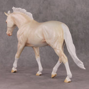 Gentle Solace OOAK  Dappled Cremello Irish Draught By Ashley Palmer HS24