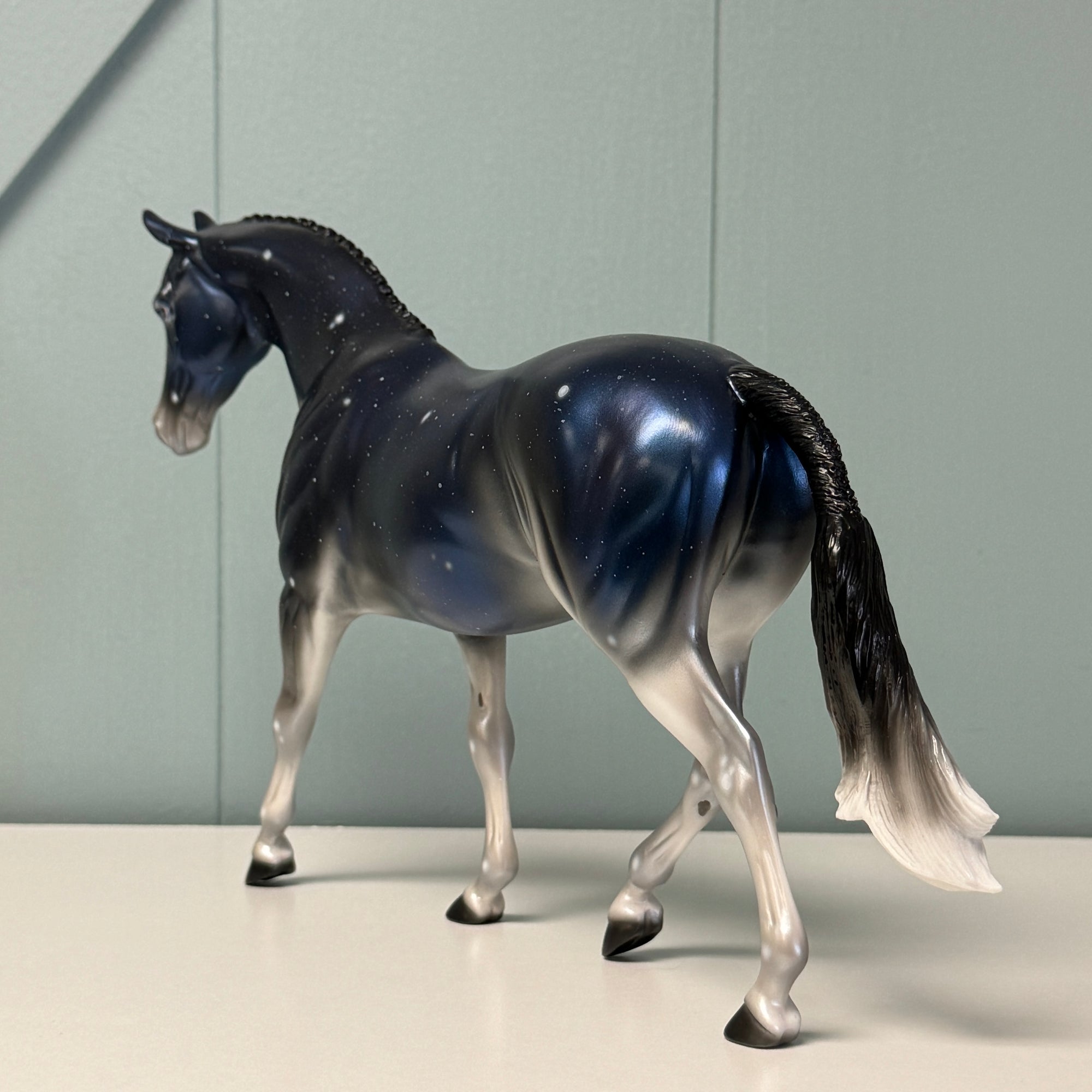 SAMPLE PONY Portrait Horse Star Sky Horse Design -  LE-10 OOAKS Housed Within the Heart Series Deco By Ellen Robbins EQ24 Inspired By AotH Literature Work By Erin Verscheure EQ24