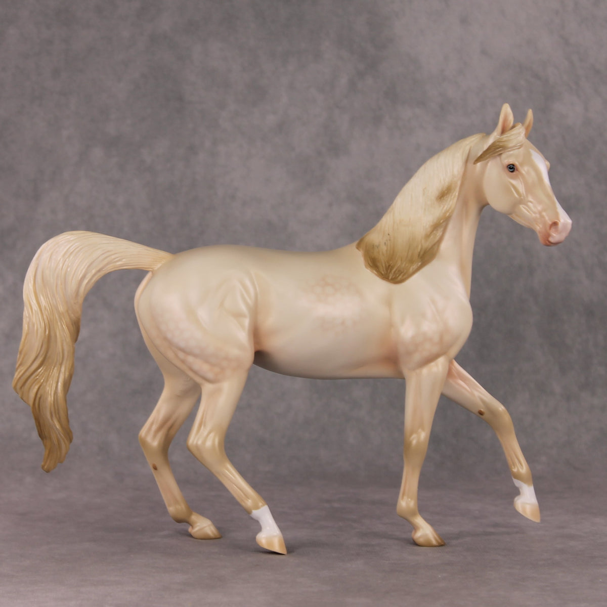 Silent Wish OOAK  Dappled Perlino Custom Arab Mare By Ashley Palmer HS24