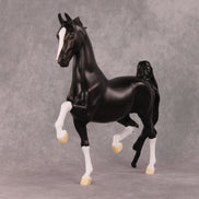 Midnight Run OOAK Black Custom Saddlebred By Ashley Palmer HS24