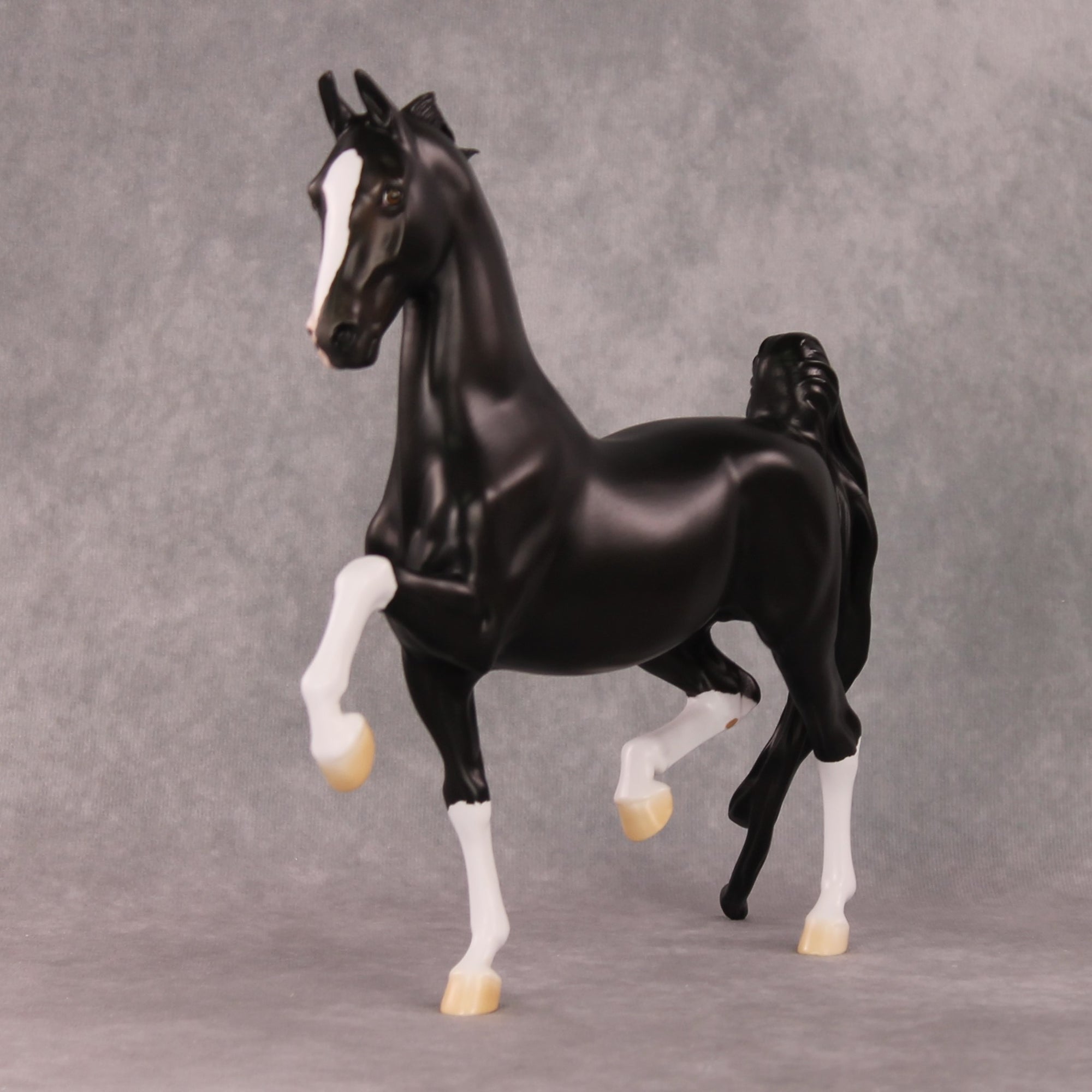 Midnight Run OOAK Black Custom Saddlebred By Ashley Palmer HS24