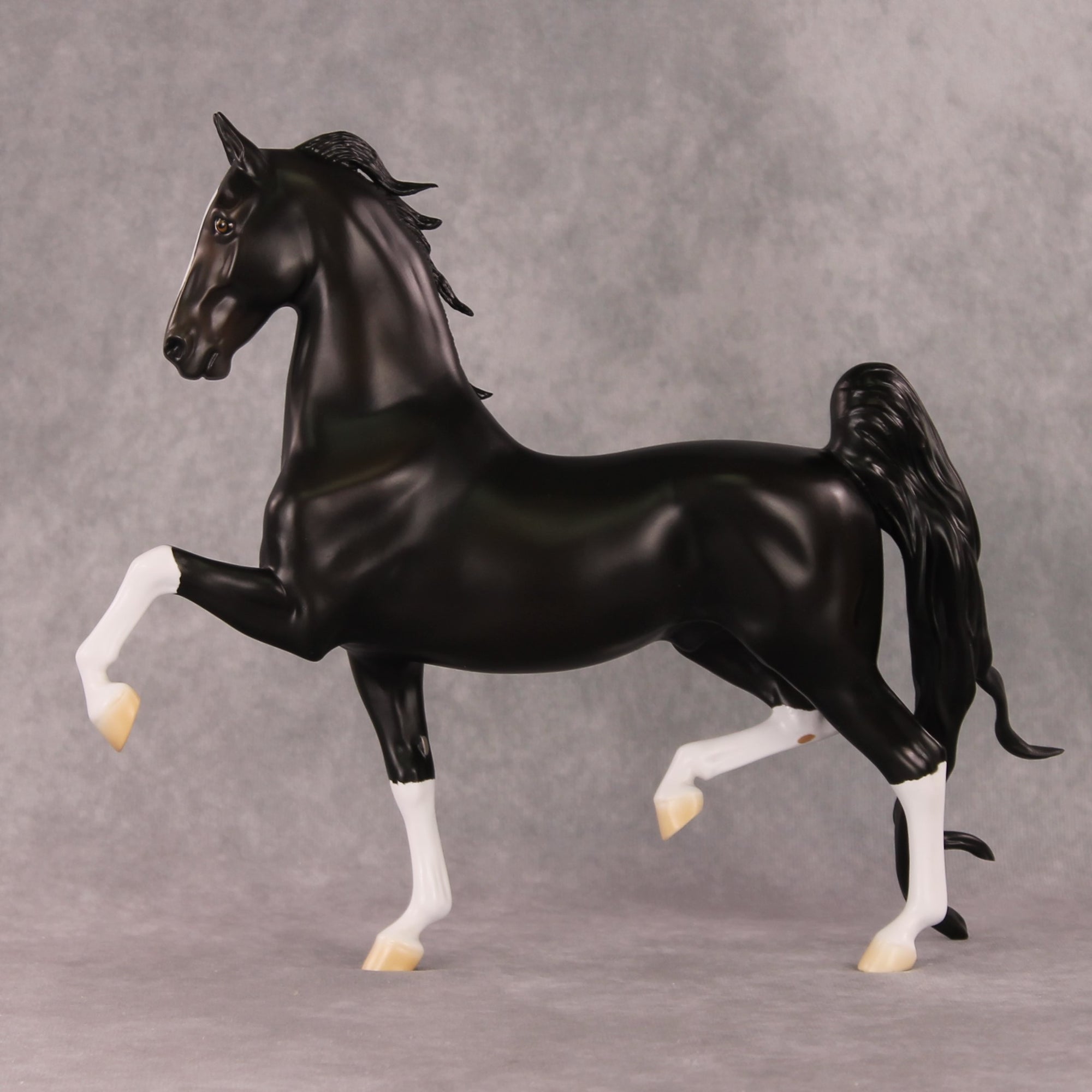 Midnight Run OOAK Black Custom Saddlebred By Ashley Palmer HS24