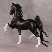 Midnight Run OOAK Black Custom Saddlebred By Ashley Palmer HS24