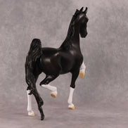 Midnight Run OOAK Black Custom Saddlebred By Ashley Palmer HS24