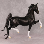 Midnight Run OOAK Black Custom Saddlebred By Ashley Palmer HS24