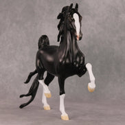 Midnight Run OOAK Black Custom Saddlebred By Ashley Palmer HS24