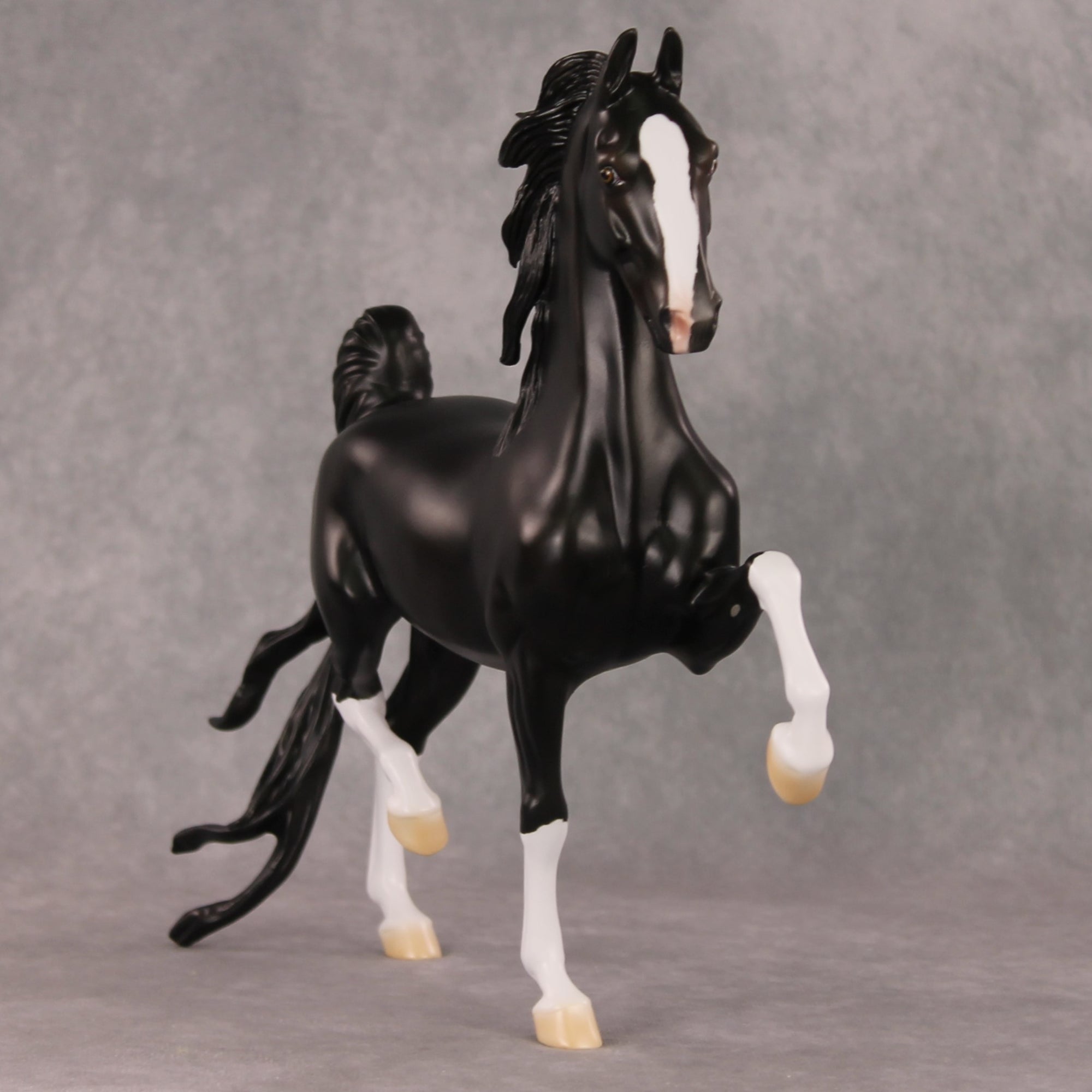 Midnight Run OOAK Black Custom Saddlebred By Ashley Palmer HS24