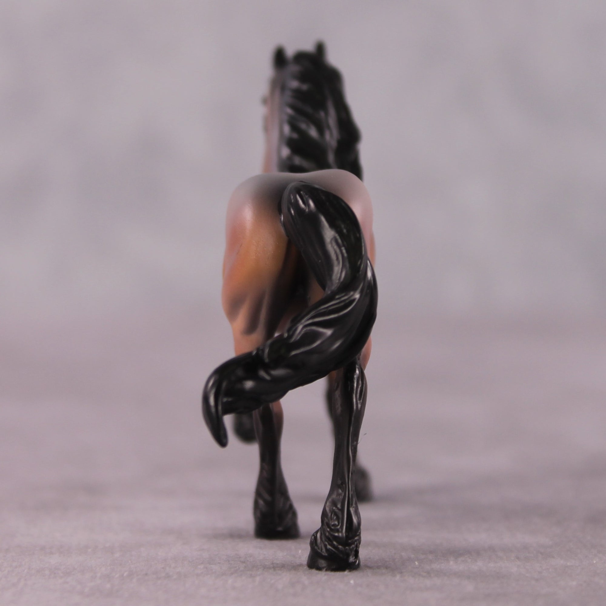 "Felpia" OOAK FCM Friesian Chip By Kristen Cermele - April GemStones Series