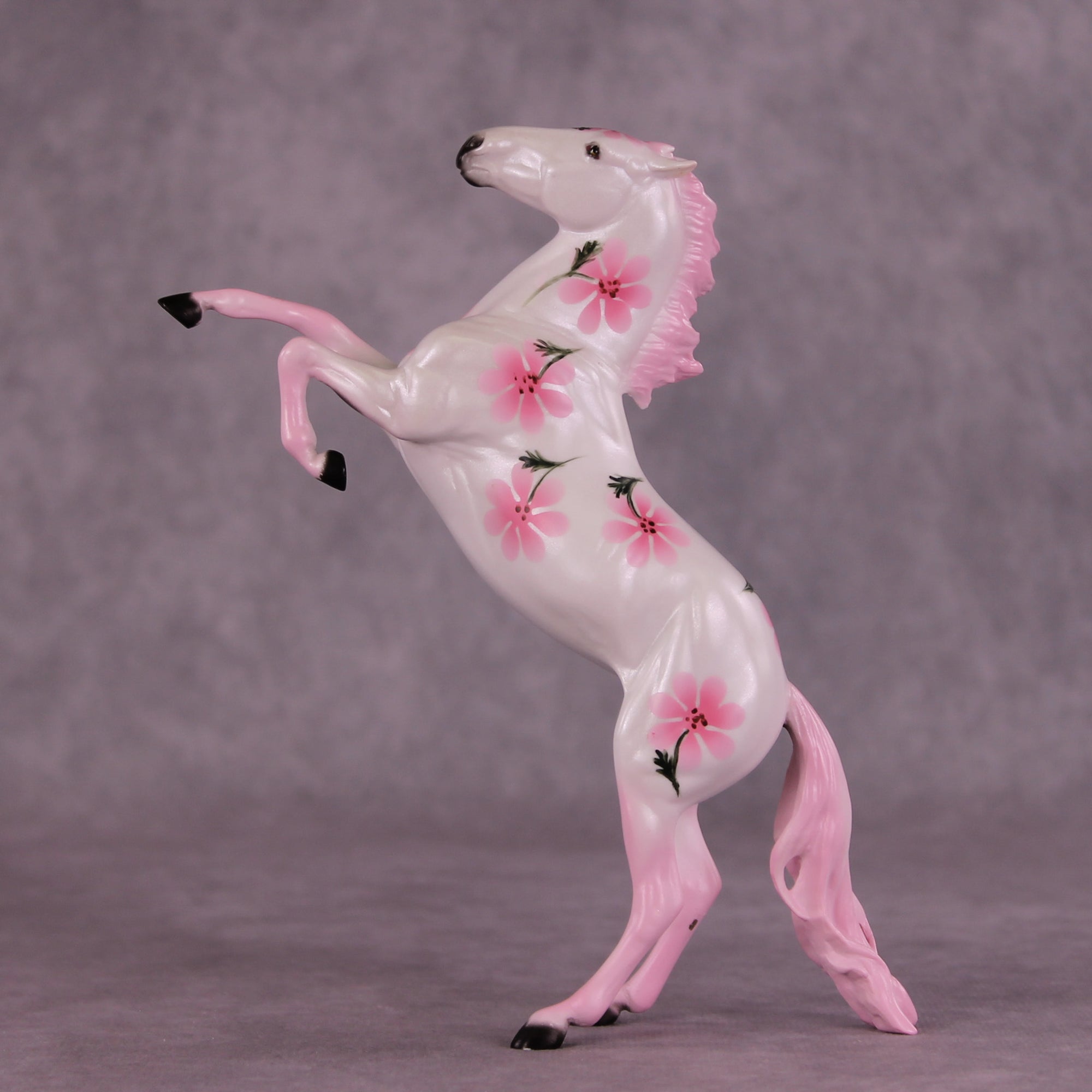 Papatya Sample FCM Pebble Rearing Horse by Dawn Quick SS925