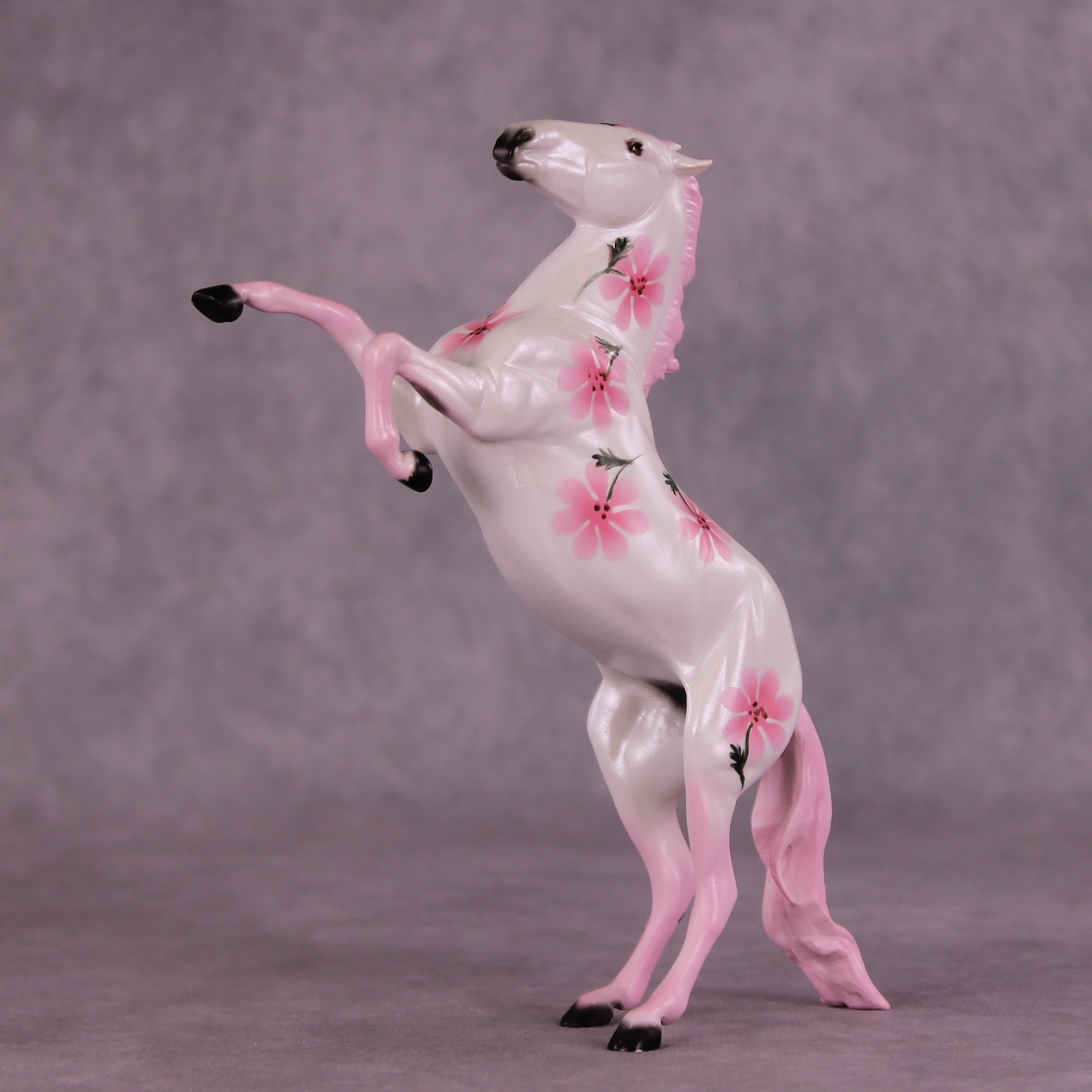 Papatya Sample FCM Pebble Rearing Horse by Dawn Quick SS925