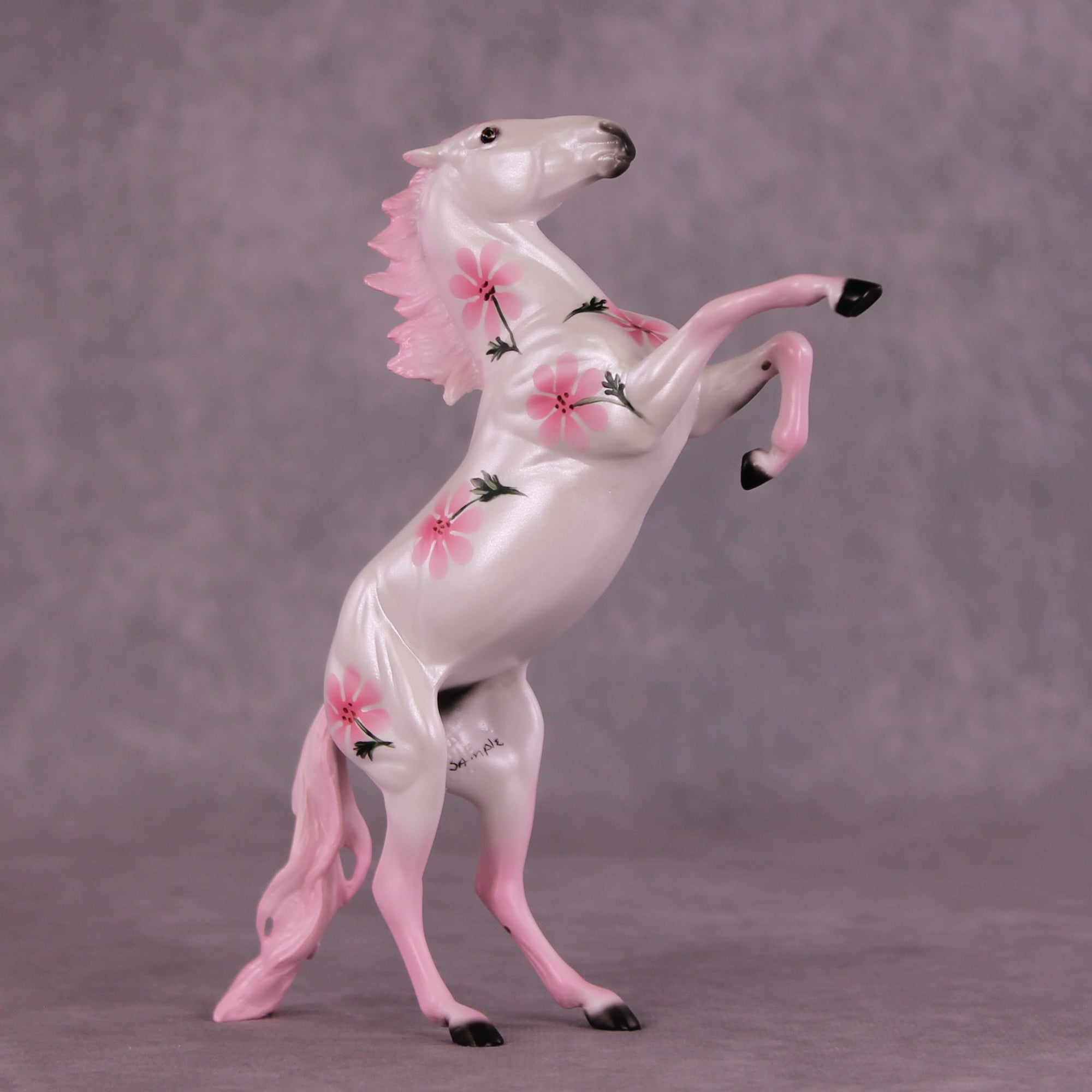 Papatya Sample FCM Pebble Rearing Horse by Dawn Quick SS925