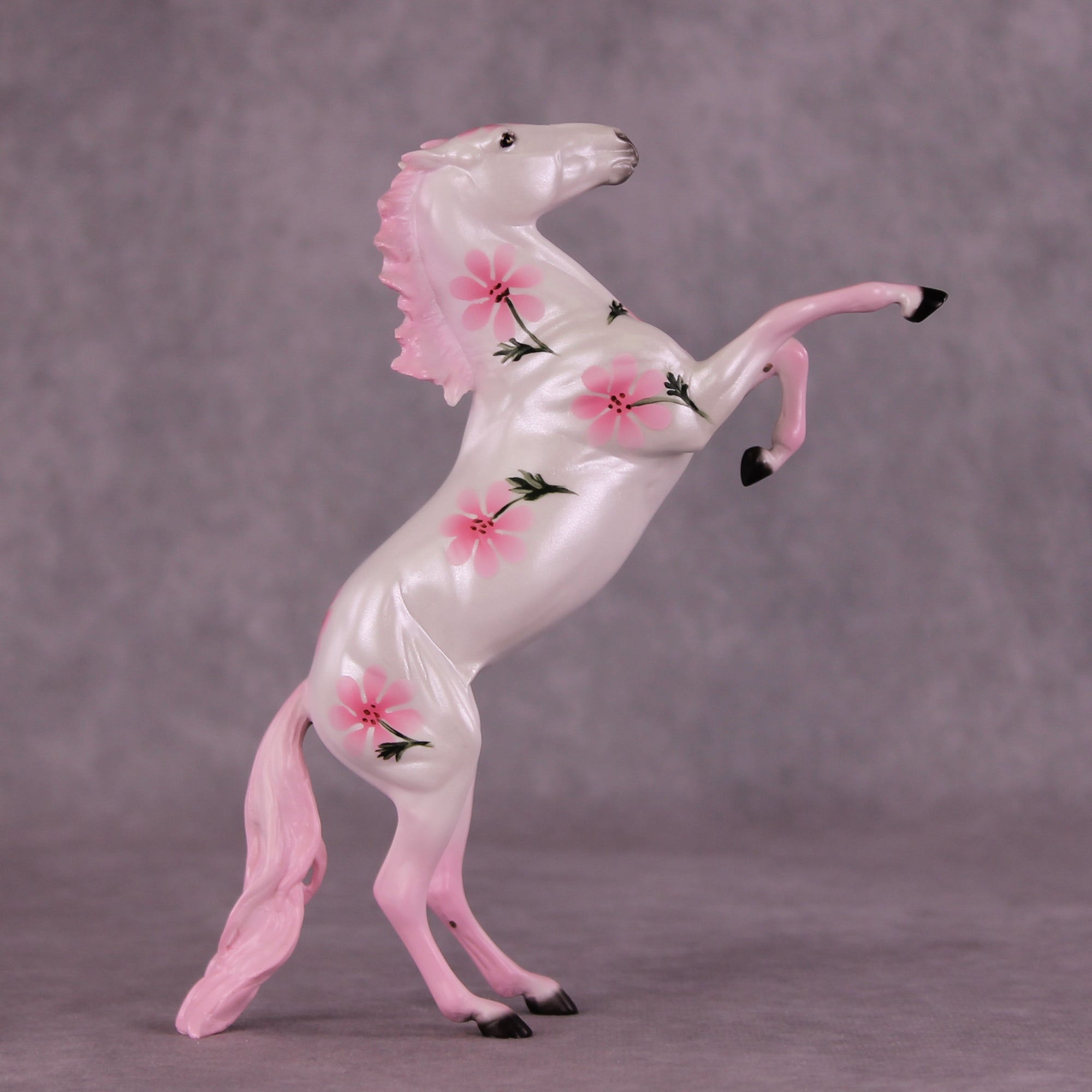 Papatya Sample FCM Pebble Rearing Horse by Dawn Quick SS925