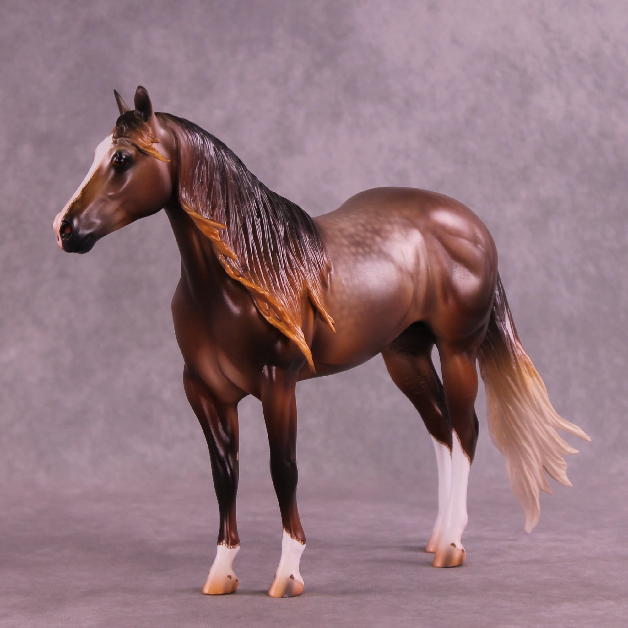 Mungo Jerry OOAK FCM Ideal Stock Horse by Caroline Boydston Best Offer 12/23/2025