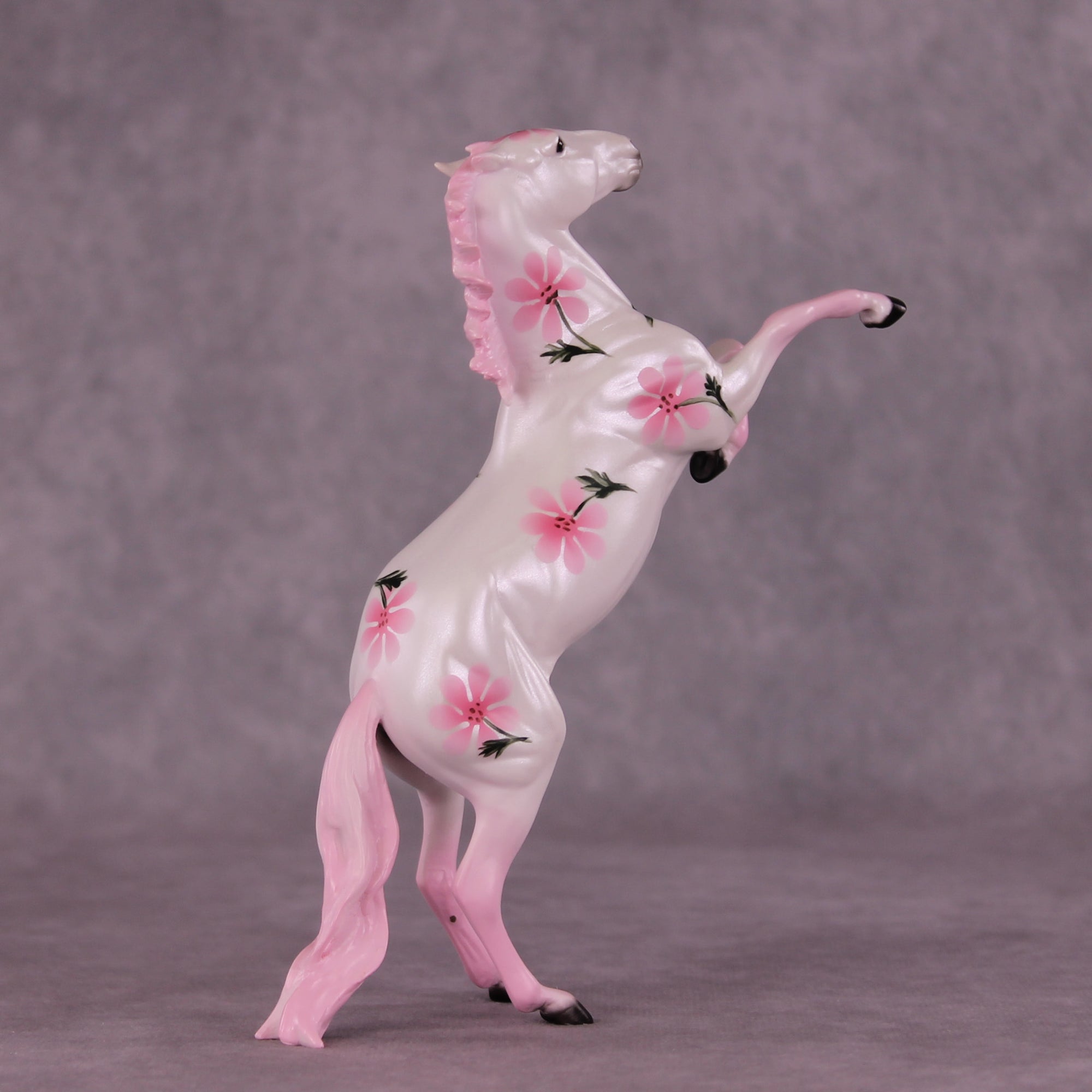 Papatya Sample FCM Pebble Rearing Horse by Dawn Quick SS925