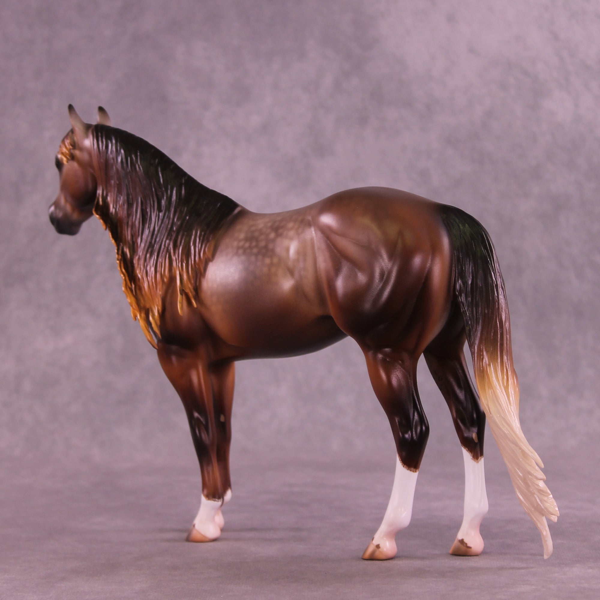 Mungo Jerry OOAK FCM Ideal Stock Horse by Caroline Boydston Best Offer 12/23/2025