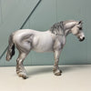 Grandpa&#39;s Grey SAMPLE Fleabitten Grey Custom Heavy Draft Mare By Julie Keim Based Off Of Artwork From Lynn Cassels-Caldwell SS1024