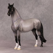 Simple Wish OOAK Blue Roan Custom Morgan By Ellen Robbins HS24