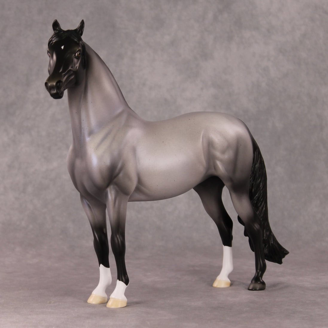 Simple Wish OOAK Blue Roan Custom Morgan By Ellen Robbins HS24