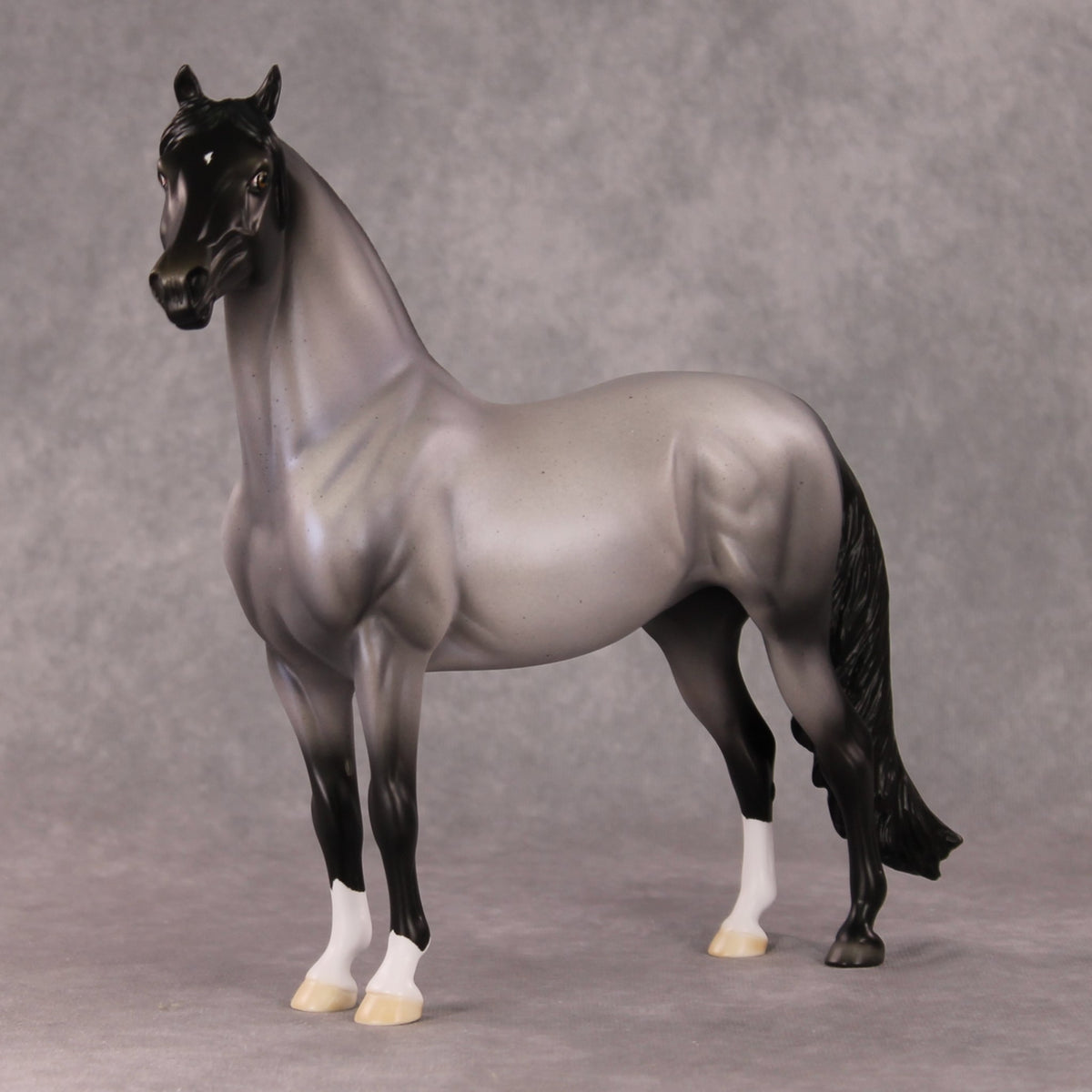 Simple Wish OOAK Blue Roan Custom Morgan By Ellen Robbins HS24