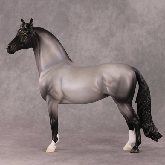 Simple Wish OOAK Blue Roan Custom Morgan By Ellen Robbins HS24