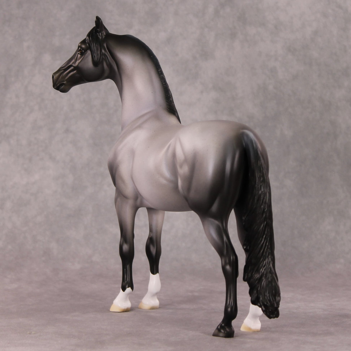 Simple Wish OOAK Blue Roan Custom Morgan By Ellen Robbins HS24