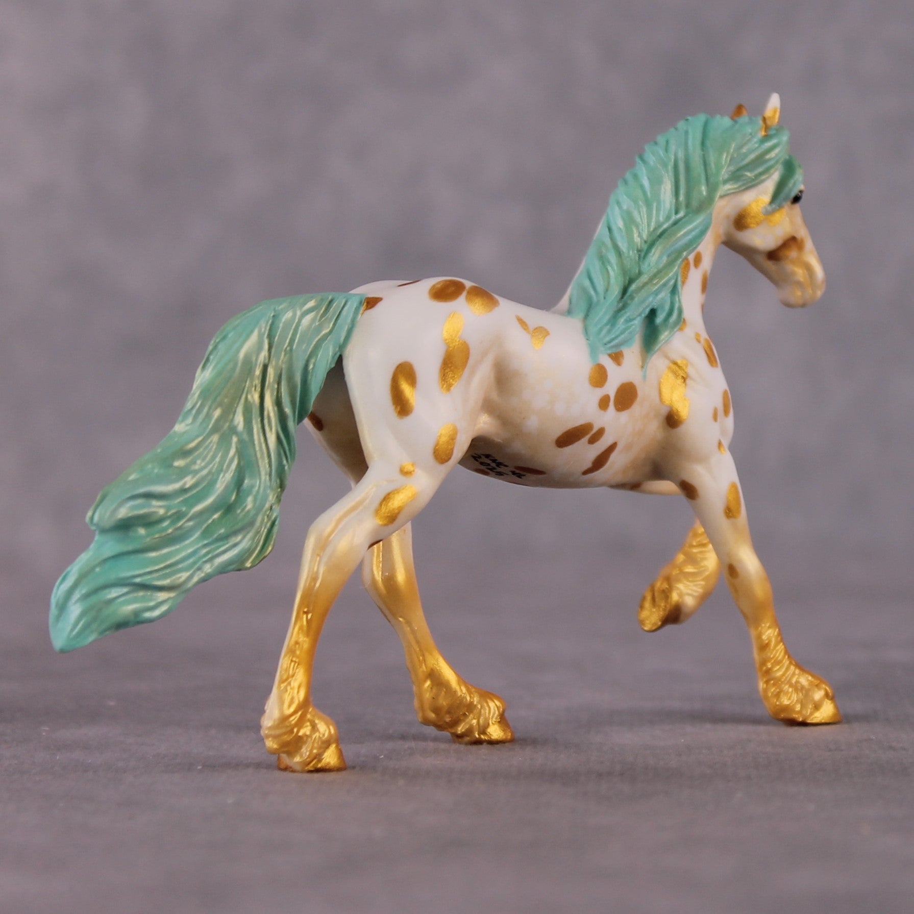 "Turquois" Friesian Chip By Kristen Cermele
